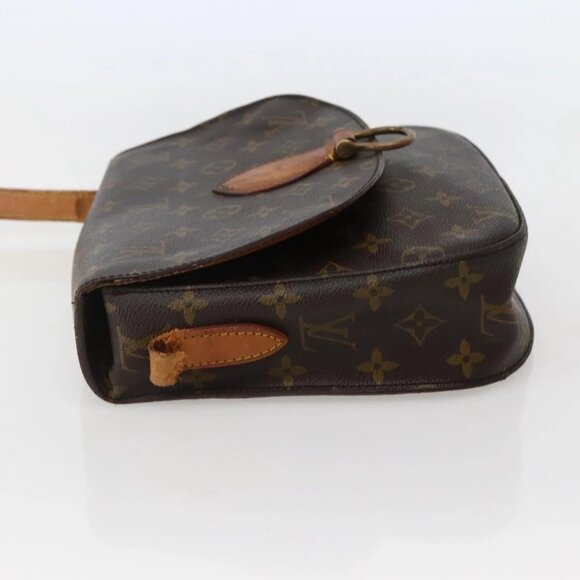LOUIS VUITTON Monogram Saint Cloud GM Shoulder Bag M51242 LV Auth 142719 - Picture 5 of 16